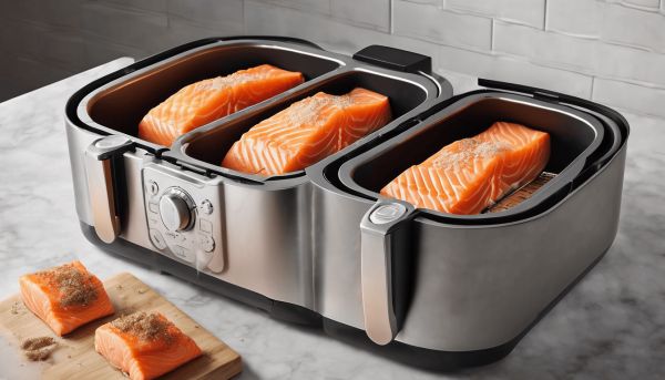 Saumon surgelés air fryer : une cuisson rapide et croustillante