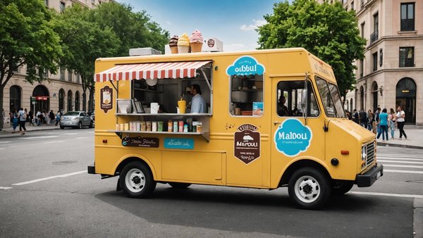 Découvrez l'irrésistible food truck glace maboul